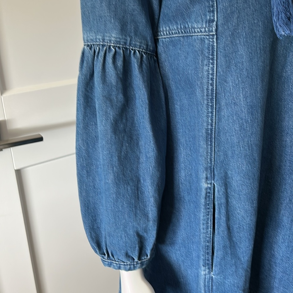 Ulla Johnson Denim Dress w/Pockets - Picture 9 of 16